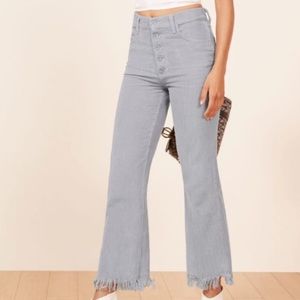 MAJOR ISO! Reformation Jessie Pant in Grey